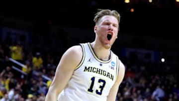 Ignas Brazdeikis, Michigan Wolverines, New York Knicks (Photo by Andy Lyons/Getty Images)