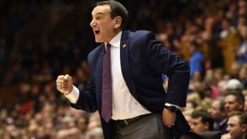Duke basketball head coach Mike Krzyzewski (Photo by Grant Halverson/Getty Images)