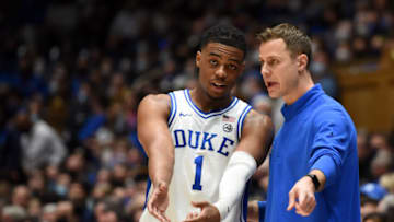 Duke basketball guard Trevor Keels (Rob Kinnan-USA TODAY Sports)