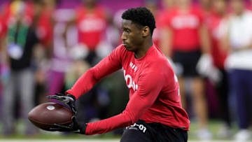 Jordan Addison (Photo by Stacy Revere/Getty Images)