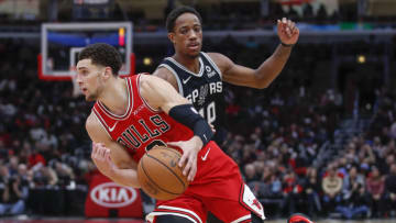Zach LaVine, DeMar DeRozan, Chicago Bulls Mandatory Credit: Kamil Krzaczynski-USA TODAY Sports