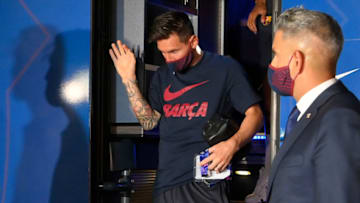 Barcelona's Argentinian forward Lionel Messi (Photo by LLUIS GENE / AFP) (Photo by LLUIS GENE/AFP via Getty Images)