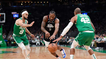 The Boston Celtics starting lineup featuring Derrick White at the 2 and Al Horford at center has graded out as an A+ by Bleacher Report's Andy Bailey Mandatory Credit: Bob DeChiara-USA TODAY Sports
