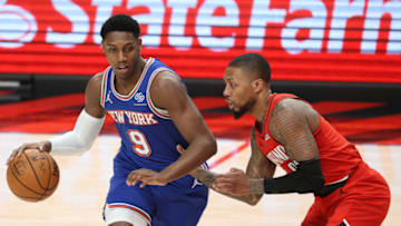 Former Duke basketball standout RJ Barrett (Photo by Abbie Parr/Getty Images)