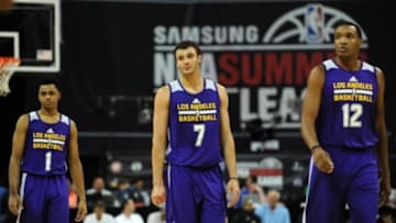 Jul 13, 2015; Las Vegas, NV, USA; Los Angeles Lakers guard D