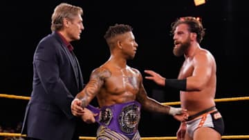 Lio Rush defeated Drew Gulak to become the new NXT Cruiserweight Champion on the October 9, 2019 edition of WWE NXT. Photo: WWE.com