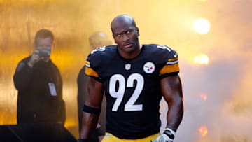 PITTSBURGH, PA - NOVEMBER 08: James Harrison