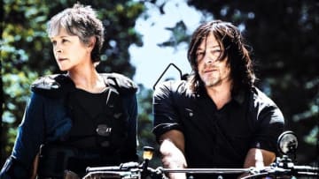 Melissa McBride as Carol Peletier and Norman Reedus as Daryl Dixon, The Walking Dead - AMC
