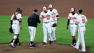 BALTIMORE, MD - SEPTEMBER 05: Manager Buch Showalter