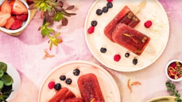 Numi Berried Treasures Iced Tea Popsicle, photo provided by Omni Hotels and Resorts