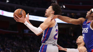 Cade Cunningham #2 of the Detroit Pistons (Photo by Gregory Shamus/Getty Images)