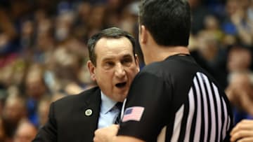 Duke basketball head coach Mike Krzyzewski (Rob Kinnan-USA TODAY Sports)
