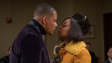 EMPIRE: L-R: Terrence Howard and Taraji P. Henson in the "The Empire Unposess’d" season finale episode of EMPIRE airing Wednesday, May 23 (8:00-9:00 PM ET/PT) on FOX. CR: Fox Broadcasting Co. CR: Chuck Hodes