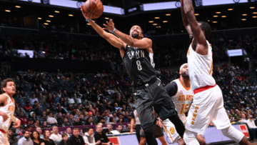 Brooklyn Nets Spencer Dinwiddie. Mandatory Copyright Notice: Copyright 2018 NBAE (Photo by Matteo Marchi/NBAE via Getty Images)
