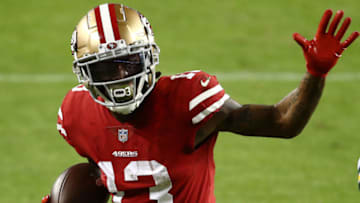Richie James #13 of the San Francisco 49ers (Photo by Ezra Shaw/Getty Images)