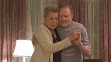 Sandy Martin as Sandy Patrick and Jon Voight as Mickey Donovan in RAY DONOVAN (Season 6, Episode 04, "Pudge"). - Photo Credit: Jeff Neumann/SHOWTIME - Photo ID: RAYDONOVAN_604_1210.R.jpg