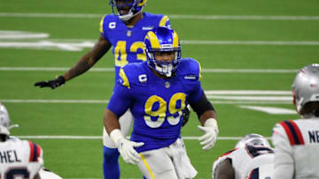Aaron Donald Mandatory Credit: Robert Hanashiro-USA TODAY Sports