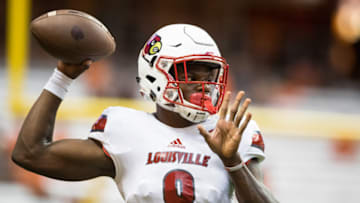 SYRACUSE, NY - SEPTEMBER 09: Lamar Jackson