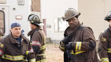 CHICAGO FIRE -- "Then Nick Porter Happened" Episode 812 -- Pictured: Eamonn Walker as Chief Wallace Boden -- (Photo by: Adrian Burrows/NBC)