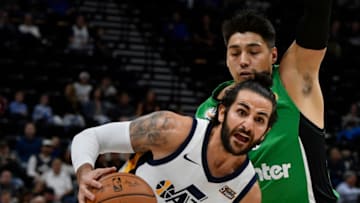 SALT LAKE CITY, UT - OCTOBER 4: Ricky Rubio (Photo by Gene Sweeney Jr./Getty Images)