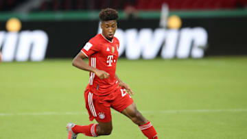 Kingsley Coman, Bayern Munich. (Photo by Alexander Hassenstein/Getty Images)