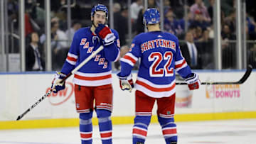 NEW YORK, NY - OCTOBER 31: Mika Zibanejad (Photo by Abbie Parr/Getty Images)