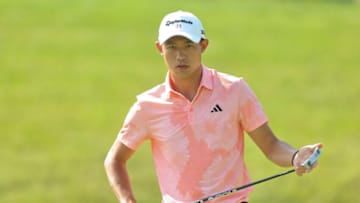 Collin Morikawa, 2023 Memorial Tournament,(Photo by Michael Reaves/Getty Images)