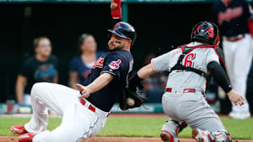 The Reds and Indians played two of 11 interleague games this week. (Photo by Ron Schwane/Getty Images)