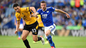 Jamie Vardy of Leicester City (Photo by Michael Regan/Getty Images)