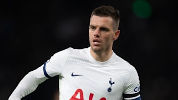 LONDON, ENGLAND - OCTOBER 23: Giovani Lo Celso of Tottenham Hotspur during the Premier League match between Tottenham Hotspur and Fulham FC at Tottenham Hotspur Stadium on October 23, 2023 in London, England. (Photo by Visionhaus/Getty Images)