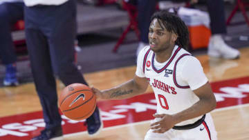 St. John's basketball guard Posh Alexander (Photo by Porter Binks/Getty Images)