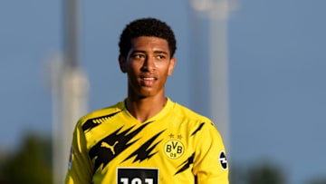 Jude Bellingham of Borussia Dortmund (Photo by Alex Gottschalk/DeFodi Images via Getty Images)