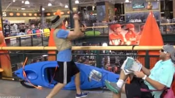 Be sure to follow Dude Perfect on Twitter (@DudePerfect)
