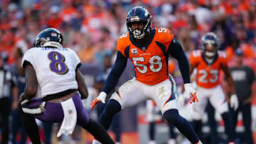 Denver Broncos outside linebacker Von Miller. (Ron Chenoy-USA TODAY Sports)