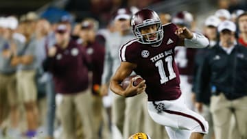 Kellen Mond #11 (Photo by Bob Levey/Getty Images)