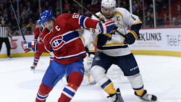 Both Shea Weber and Max Pacioretty are expectd to be key contributor for their respective teams at the 2016 World Cup of Hockey. Credit: Eric Bolte-USA TODAY Sports