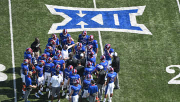 Kansas football (Photo by Ed Zurga/Getty Images) *** Local Caption ***