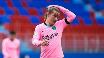 Antoine Griezmann of Barcelona. (Photo by Cristian Trujillo/Quality Sport Images/Getty Images)