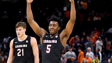 Jermaine Couisnard #5 of the South Carolina Gamecocks. (Photo by Mitchell Layton/Getty Images)