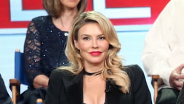 PASADENA, CA - JANUARY 11: TV personality Brandi Glanville of the television show 'My Kitchen Rules' speaks onstage during the FOX portion of the 2017 Winter Television Critics Association Press Tour at Langham Hotel on January 11, 2017 in Pasadena, California. (Photo by Frederick M. Brown/Getty Images)