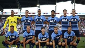 Jul 29, 2015; Denver, CO, USA; Tottenham Hotspur team photo prior to the 2015 MLS All Star Game at Dick