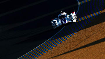 LE MANS, FRANCE - JUNE 14: The DragonSpeed Oreca of Ben Hanley, Henrik Hedman and Felix Rosenqvist drives during practice for the Le Mans 24 Hour Race at Circuit de la Sarthe on June 14, 2017 in Le Mans, France. (Photo by Dan Istitene/Getty Images)