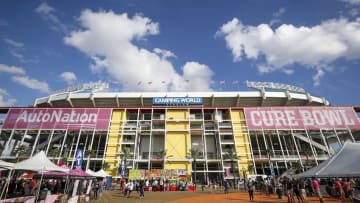 Dec 17, 2016; Orlando , FL, USA; A general view of the Citrus Bowl Stadium prior to a game between the UCF Knights and the Arkansas State Red Wolves during the Cure Bowl. Mandatory Credit: Logan Bowles-USA TODAY Sports