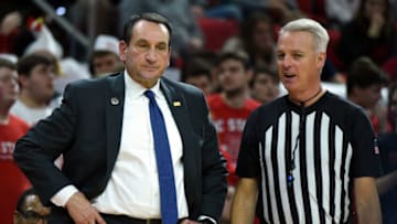 Duke basketball head coach Mike Krzyzewski (Mandatory Credit: Rob Kinnan-USA TODAY Sports)