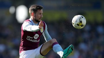 BURTON-UPON-TRENT, ENGLAND - APRIL 08: Conor Hourihane of Aston Villa during the Sky Bet Championship match between Burton Albion and Aston Villa at Pirelli Stadium on April 8, 2017 in Burton-upon-Trent, England. (Photo by Malcolm Couzens/Getty Images)