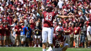 Parker White #43. (Photo by Lance King/Getty Images)