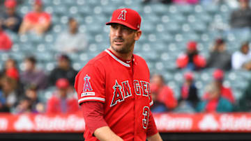 ANAHEIM, CA - MAY 23: Matt Harvey #33 of the Los Angeles Angels of Anaheim walks into the dugout after giving up six runs in the first inning to the Minnesota Twins at Angel Stadium of Anaheim on May 23, 2019 in Anaheim, California. (Photo by Jayne Kamin-Oncea/Getty Images)