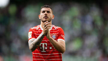 Lucas Hernandez leaves Bayern Munich to join Paris Saint-Germain.(Photo by Marvin Ibo Guengoer - GES Sportfoto/Getty Images)