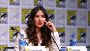 SAN DIEGO, CALIFORNIA - JULY 19: Olivia Munn attends STARZ “The Rook” at San Diego Comic-Con 2019 at San Diego Convention Center on July 19, 2019 in San Diego, California. (Photo by Joe Scarnici/Getty Images for Starz Entertainment LLC)