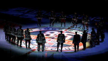The New York Rangers home opener on October 15, 2010 (Photo by Al Bello/Getty Images)